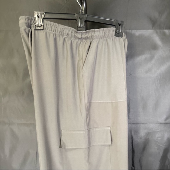 Women's Light Gray Jogger Pants L - Picture 6 of 12